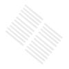 Healeved 20pcs -Slip Glasses Pads Silicone Eyeglass Temple Tips for All Ages view 1