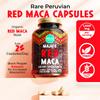Maju Superfoods Organic Red Maca Root Capsules 120ct - Women Focused Curve Enhancement Nutrition Booster Pills, Gain for Thighs, Powder in Pill Supplement view 2