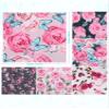 6PCS Thickened Glasses Cleaning Cloth Elegant Flower Design Microfiber Cleaning Cloth, Multi-Colored Eyeglass Lens Cleaning Cloths, Soft Wipes for Reusable Eyeglass and Phone Screens (Peony) view 2
