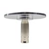 Aluminum alloy Suction Cup Adapter for Machine with 3XLR Connector,3.86" Diameter Large Suction Cup Fitting - (Style: A, Speed(RPM): 10cm Silver) view 2