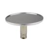 Aluminum alloy Suction Cup Adapter for Machine with 3XLR Connector,3.86" Diameter Large Suction Cup Fitting - (Style: A, Speed(RPM): 10cm Silver) view 4
