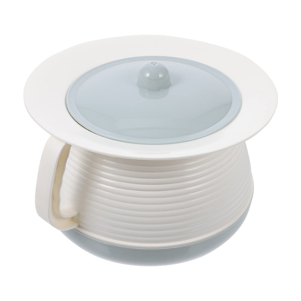 1 Set Spittoon Urinal with Lid Urine Pot Portable Children Spittoon Plastic Urinal Pot Kids Covered Bed Pan Elderly Elderly Covered Portable Chamber