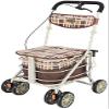 Bsetain Rollator Walker, 4 Wheel Medical Rolling Walker 300lb Capacity Stand Up Walking Aid, Walker Mobility, Upright Posture Rolling Walker with Seat (Color : 2) view 1