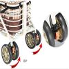 Bsetain Rollator Walker, 4 Wheel Medical Rolling Walker 300lb Capacity Stand Up Walking Aid, Walker Mobility, Upright Posture Rolling Walker with Seat (Color : 2) view 4