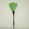 1pc Fashion Turkey Feather Duster with Black Reusable Plastic Handle Cleaning Tool White 35cm Durable and Useful view 3