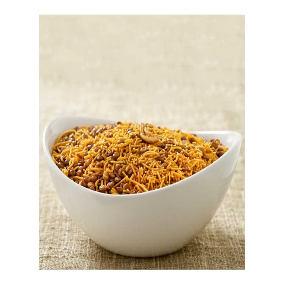 Ghotaram Fanindrapura Dal Moth Namkeen Bhujiya Sev Farsan, Moth Dal Bhujiya Dalmoth Namken, Organic Namkeen, Marathi Healthy Snack, Made with 100% Groundnut oil Dal Bhiji Sev-250 * 1Pack