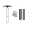 Shirln Portable Self-Squeeze Mini Mop, Homezo Mini Sponge Mop, Hands-Free Lazy Sponge Mop, Hand Wash-Free Strong Absorbent Easy Squeeze Portable Mop for Cleaning Bathroom Kitchen Glass (2p-mop Header) view 1