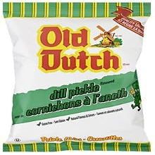 Old Dutch Dill Pickle Chips Single Serve - 40g/1.4 oz