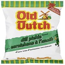 Old Dutch Dill Pickle Chips Single Serve - 40g/1.4 oz