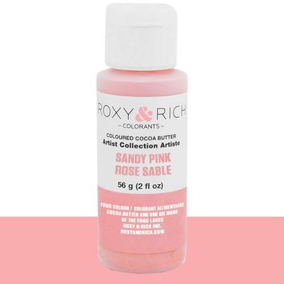 Roxy & Rich Artist Collection Cocoa Butter, 56 Grams Sandy Pink