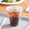 VeZee 12 oz BPA-Free, Plastic Clear PET Cups With Flat Lid & Straw, Perfect for Iced Coffee, Smoothies, Tea, Boba - Recyclable | CT 150 view 3