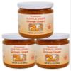 Gourmet Premium Orange Ginger Jam (Gift Box of 3 Jars), More Fruit Less Sugar, Amazing Flavor, Spreadable view 1