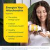 Researched Nutritionals ATP 360 - Mitochondrial Supplements to Support Entire Energy Cycle & Cell Membranes - Clinically Researched ATP Supplements, High Dose CoQ10, R-Lipoic Acid & PQQ, 90 Capsules view 2