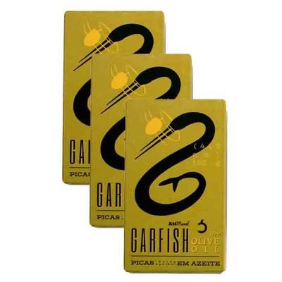 Ati Manel Garfish in Olive Oil | 3 x 120g Tinned Fish | Canned in Olive Oil (3 pack)
