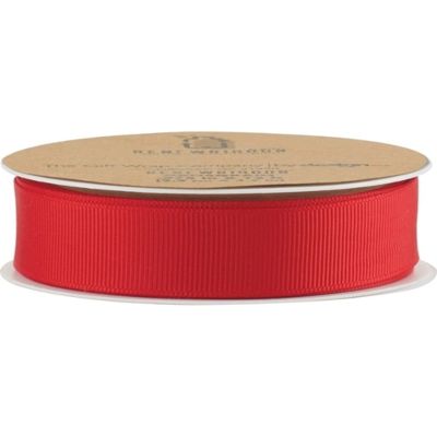 The Gift Wrap Company Renew Ribbon, Grosgrain - Red (19116-03)