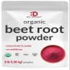 Organic Beet Root Powder, 3lbs - Raw Superfood Vegetable - Natural Nitric Oxide Supplement - Supports Pre Workout Energy, Heart, & Immune Health - Non-GMO, Vegan view 1