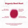 Organic Beet Root Powder, 3lbs - Raw Superfood Vegetable - Natural Nitric Oxide Supplement - Supports Pre Workout Energy, Heart, & Immune Health - Non-GMO, Vegan view 3