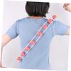 Healeved Waist Massager with 8 Precision Rollers Portable Handheld Body Massage Roller Rope for Upper and Lower Back Pain Relief Home Office Travel view 2