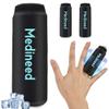 2PCS Finger Sleeves Gel Ice Pack, Lasting Cold Compress Freeze Sleeve, Reusable Finger Brace Ice Packs for Injuries, Arthritis, Tendonitis, Gout, Sprains, Middle Protectors (Black) view 1