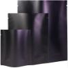100PCS Double-Sided Matte Blue Open Top Non-Resealable Stand-Up Packaging Bags Food Storage Pouch (Matte Black,5.1" x 7.5") view 1