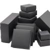 Kraft Paper Box/Paper Wedding Candy Box/Cake Wedding Party Event Favor Supplies Packing Gift Box 15pcs /lot (Color : Black15, Size : 10x8x2cm) view 1