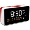 Top Life Talking Clock - Extra Loud Time and Date - for Elderly, Dementia, Hearing or Visually Impaired Seniors - Easy to Use Speaking Help - Clear Neutral Male Voice view 1