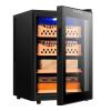 Electronic Cigar Cabinet Adjustable Temperature Humidor Intelligent Temperature Control Cigar Storage Cabinet Cedar Wood Shelf view 1
