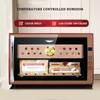 Cigar Humidors Electronic Humidor Small Cigar Storage Cabinets Adjustable Temperature Cedar Shelf view 3