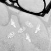 Healvian 20pairs Soft Silicone Nose Pads for Eyeglasses Air Chamber Design for Comfort and Non- Fit for Full-Frame Glasses and Sunglasses view 4