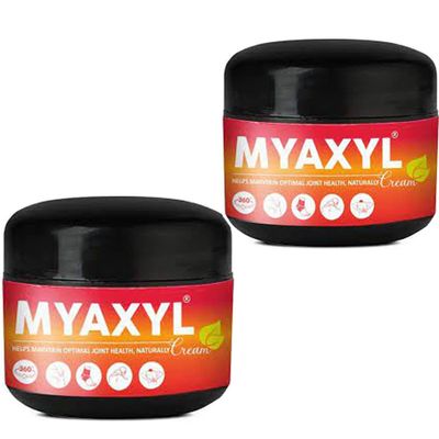 BlueQueen Myaxyl Cream - Topical Cream to Soothe Stiff Joints, Improve Flexibility and Circulation to Joints, 0.70 Oz Pack of 2