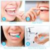 B Rush Medical Grade Silicone Chewie For Invisalign Aligners, Soft And Medium Aligner Tray Seaters, Orthodontic Munchies Teeth Chompers Blue/Orange Unscented with Aligner Removal Tool (2 Packs) view 4