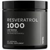Ultra High Potency Third-Party Tested Trans Resveratrol 1000mg - 98% Pure, Highly Purified and Bioavailable - Resveratrol Polygonum Root Extract - 60 Capsules view 1