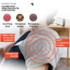 Calming Heat Vibrating Heating Contour Pad by Sharper Image- Weighted Electric Heating Pad with Massaging Vibrations, 12 Settings- 3 Heat, 9 Massage- 27 Relaxing Combinations, 14.5 x 14.5, 4 lbs view 2