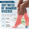 Doctor's Select Bamboo Viscose Diabetic Socks Women - 4 Pairs Crew Diabetic Socks for Women Size 6-9 view 4