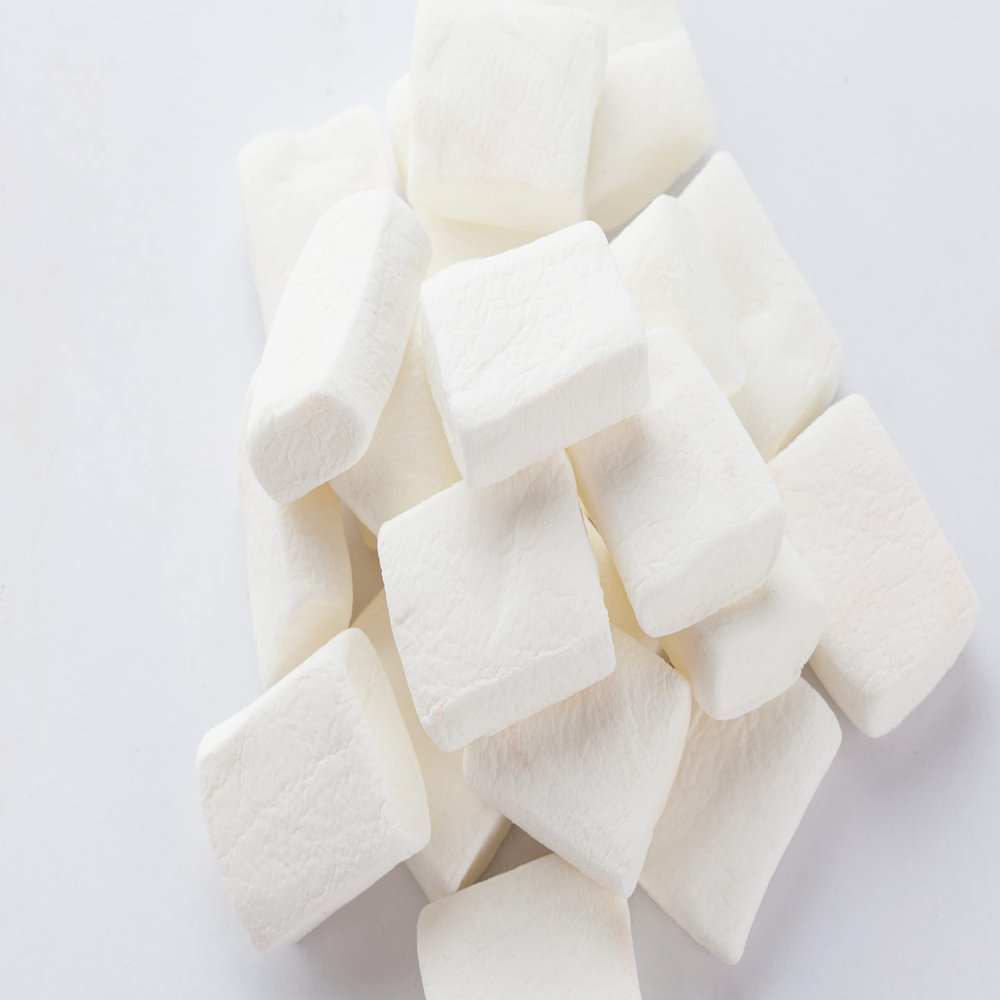 Candy With A Twist - Individually Wrapped Square Marshmallows - Vanilla - Perfect for Hot Chocolate, DIY S'mores, Party Favors, and Recipes - 24 Count
