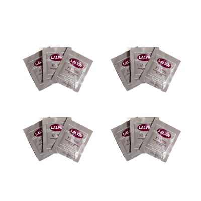 Craft A Brew - Lalvin K1-V1116 Wine Yeast - Neutral Dry Wine Yeast - For Traditional or Fruit Wines - Ingredients for Home Fermenting - Wine Making Supplies - 12 Pack