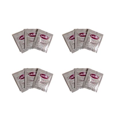 Craft A Brew - Lalvin 71B Wine Yeast - Dry Wine Yeast - For Fruity Wines & Ciders - Ingredients for Home Fermenting - Wine Making Supplies - [12 pack]