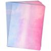 HolyMaji 50 Sheets Pink Purple Blue Gradient Tissue Paper Bulk 20 x 26 Pastel Rainbow Tissue Paper Sheets for Christmas Birthday Baby Showers Wedding Thanksgiving Gift Wrapping DIY Crafts Arts view 1
