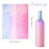 HolyMaji 50 Sheets Pink Purple Blue Gradient Tissue Paper Bulk 20 x 26 Pastel Rainbow Tissue Paper Sheets for Christmas Birthday Baby Showers Wedding Thanksgiving Gift Wrapping DIY Crafts Arts view 2