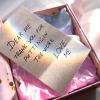 HolyMaji 50 Sheets Pink Purple Blue Gradient Tissue Paper Bulk 20 x 26 Pastel Rainbow Tissue Paper Sheets for Christmas Birthday Baby Showers Wedding Thanksgiving Gift Wrapping DIY Crafts Arts view 3