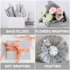 EUSOAR Silver Gift Packaging - 500pcs 20x15 inches Flower Wrapping Tissue Paper Sheets for Crafts, Gift Bags, DIY Decorative Art, Birthday Party, Wedding view 4