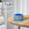 Buffbee Sound Machine & Alarm Clock 2-in-1, 0-100% Clock Face Brightness, Bottom Colored Light, Sleep Timer, Precise 30-Level Volume Control White Noise Machine - Twilight view 2