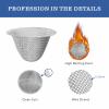 60 Pieces 1/2 Inch Stainless Steel Mesh Clean Screens with Tapered Design, 0.5 Inch Size, Along with a 3-in-1 Cleaning Tool, Brush, and Stainless Steel Storage Box view 4