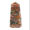 Aashita Creations Pink Calcite Crystal Tower Obelisk Point for Chakra, Healing and Balancing - AAA Grade Original Certified (2-3 Inches) view 1