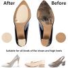 24 Pcs Non-Slip Shoes Pads Adhesive Shoe Sole Protectors, High Heels Anti-Slip Shoe Grips, Noise Reduction for Men&Women's Boots, Flats Etc (Beige) view 2