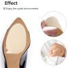 24 Pcs Non-Slip Shoes Pads Adhesive Shoe Sole Protectors, High Heels Anti-Slip Shoe Grips, Noise Reduction for Men&Women's Boots, Flats Etc (Beige) view 4
