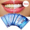 50Pcs Disposable Cleaning Teeth Wipes, Clean Teeth Wipe Cloth Tooth Cleansing Tool for Oral Deep Cleaning view 3