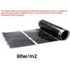 GatherTOOL 0.25/0.5Meters Far Infrared Heating Film 50CM Width Electric Warm Floor System 220V 80W/m2 Home Warming Heating Foil Mat (Color : 50cm x 0.25m) view 3