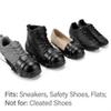 QWORK Metatarsal Toe Guard Protectors, 2 Pairs Plastic Unisex Toe Shoes, Lightweight Foot Shield, Safety Footwear Metatarsal Guardsfor Warehouse, Factory & Site Visits view 3