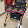 Walker Name Plate, Rollator ID, Name tag for Mobility aid, Serape view 3